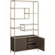 Stamos Gold / Raw Umber Bookcase